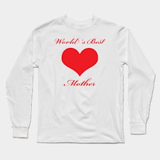 World´s Best Mother Long Sleeve T-Shirt